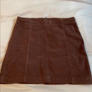 Corduroy skirt